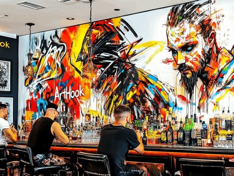    Граффити в баре: как уличное искусство привлекает посетителей и создает уникальную атмосферу Art-Hook.Ru