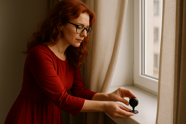 Поставив на подоконник скрытую камеру, Вика собиралась разоблачить мужа через полгода после свадьбы