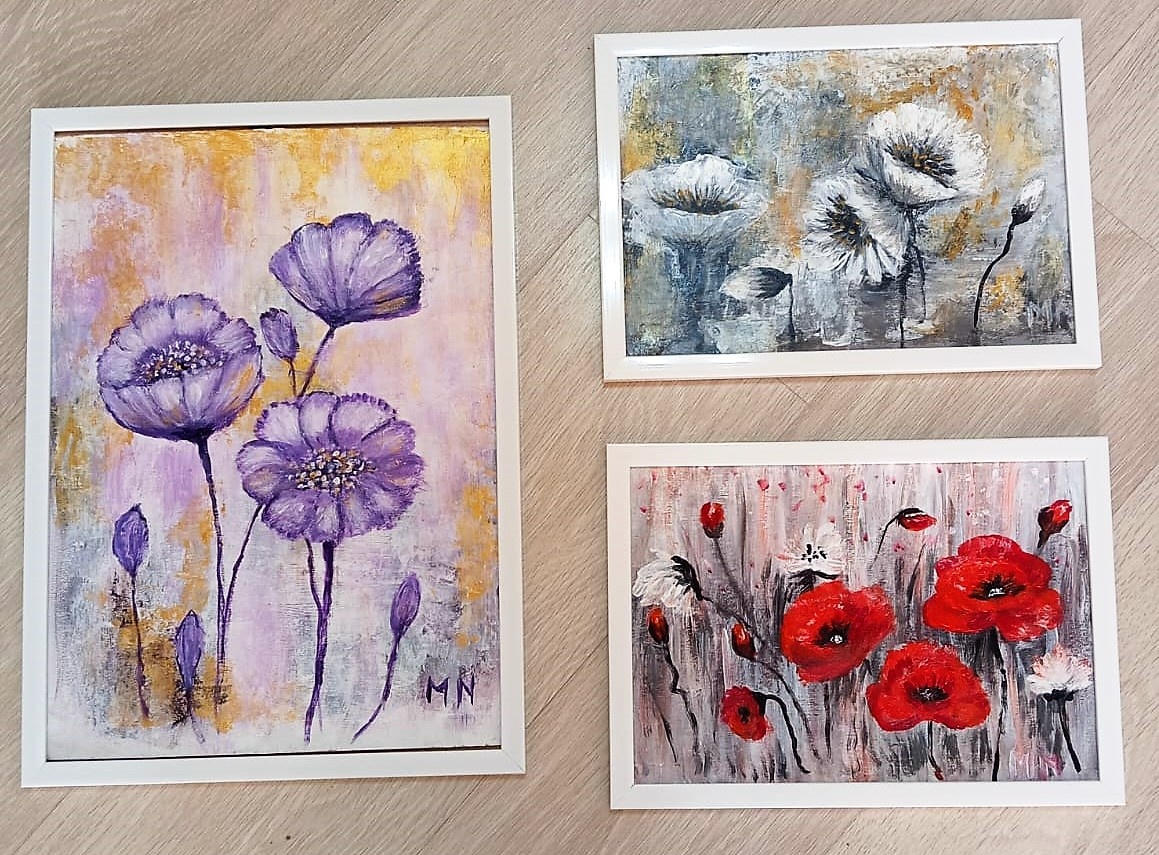 Мои работы в рамочках :)