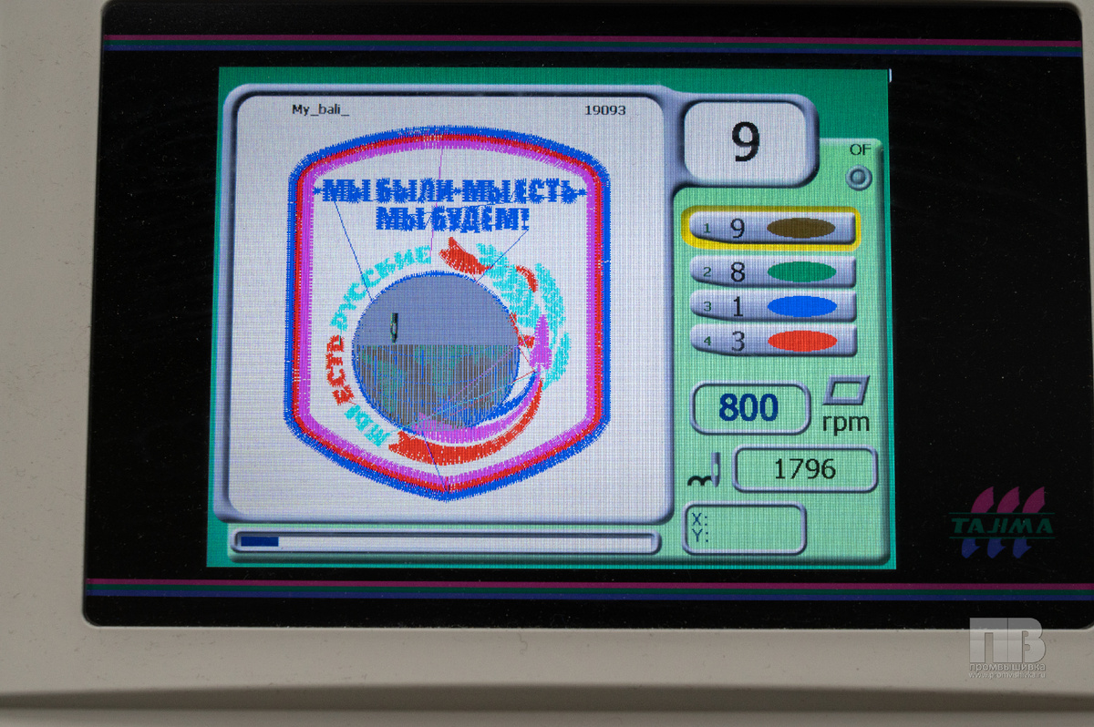 Фото из личного архива Промвышивки.