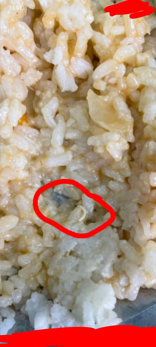    В Кирсе школьников накормили рисом с личинками моли