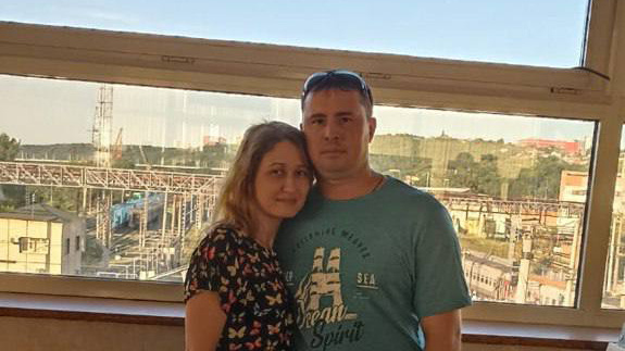     Альбина с супругом Василием / Фото из личного архива