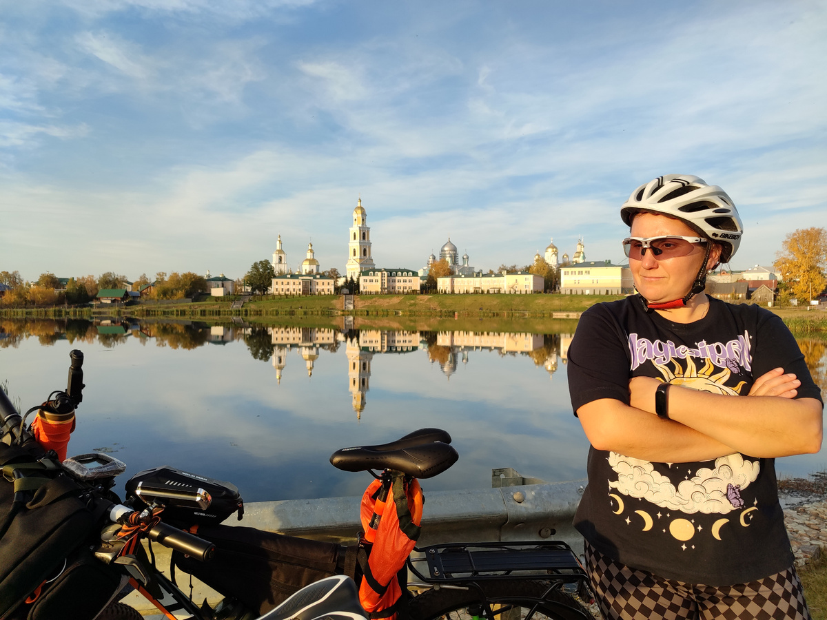 Дивеево, вид на монастырь