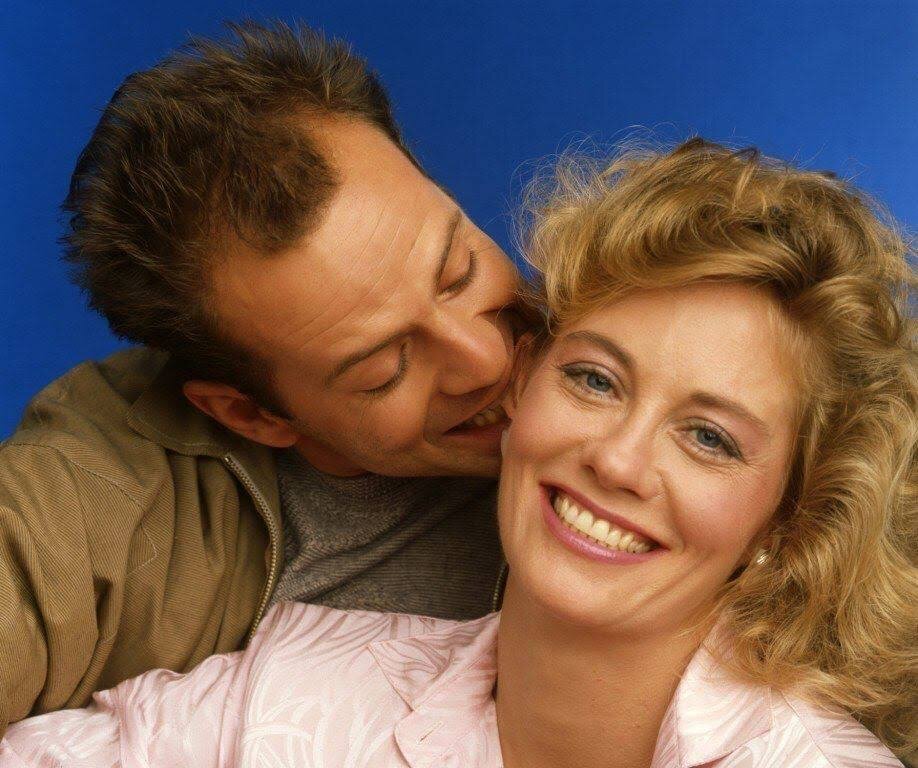 Брюс Уиллис и Сибил Шеппард