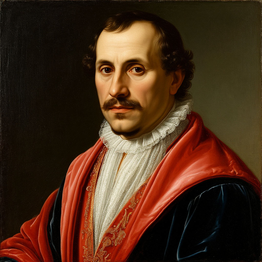 Примерный портрет Эмилио дель Кавальери