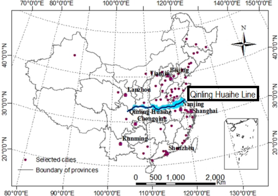 Линия Циньлин-Хуайхэ