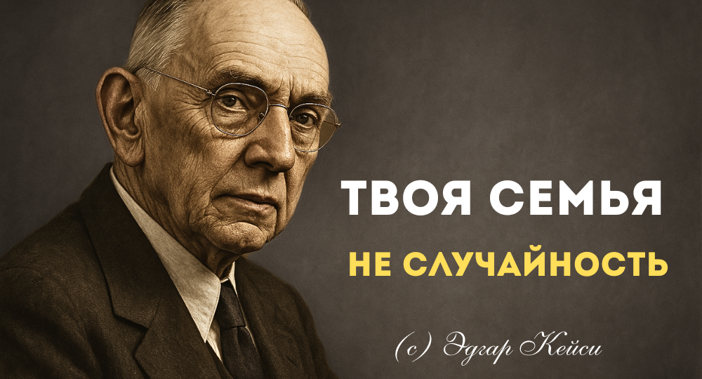 Семья: случайность или осознанный выбор души. Что говорил Эдгар Кейси?