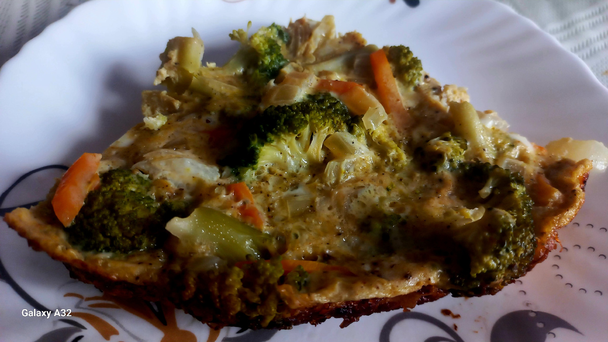 Запеканка из брокколи 