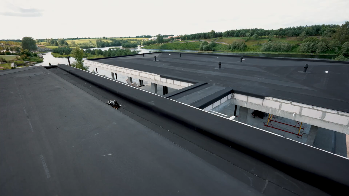 ЭПДМ-мембрана, объект Roof Development