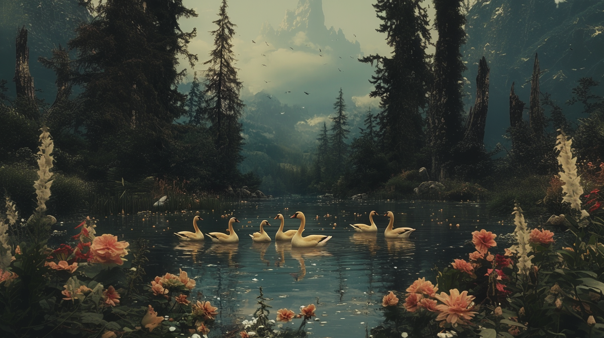 Гуси-лебеди  (нейросеть)