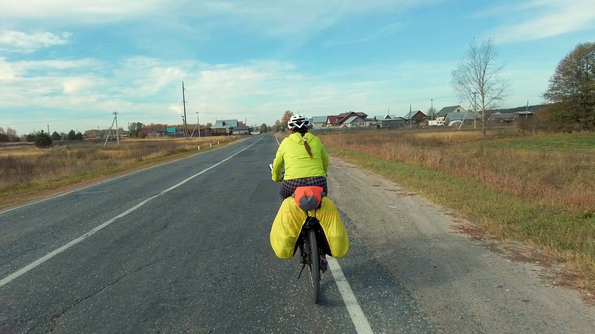 По трассе до Мурома на велосипеде