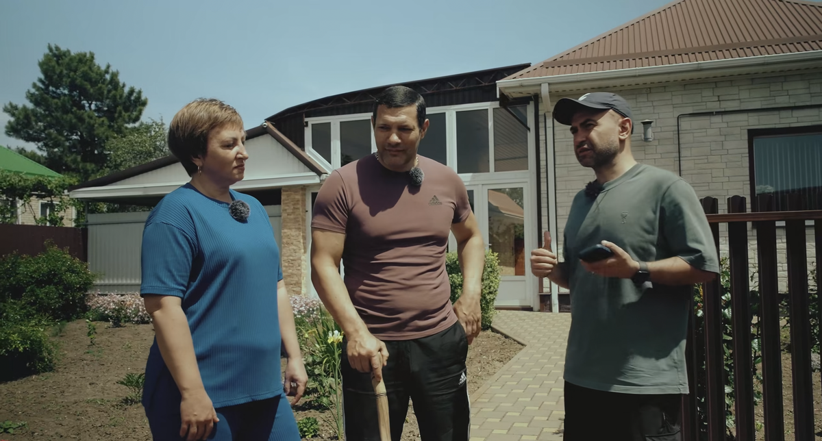     Скриншот из фильма про «Краснодар» (здесь и далее)