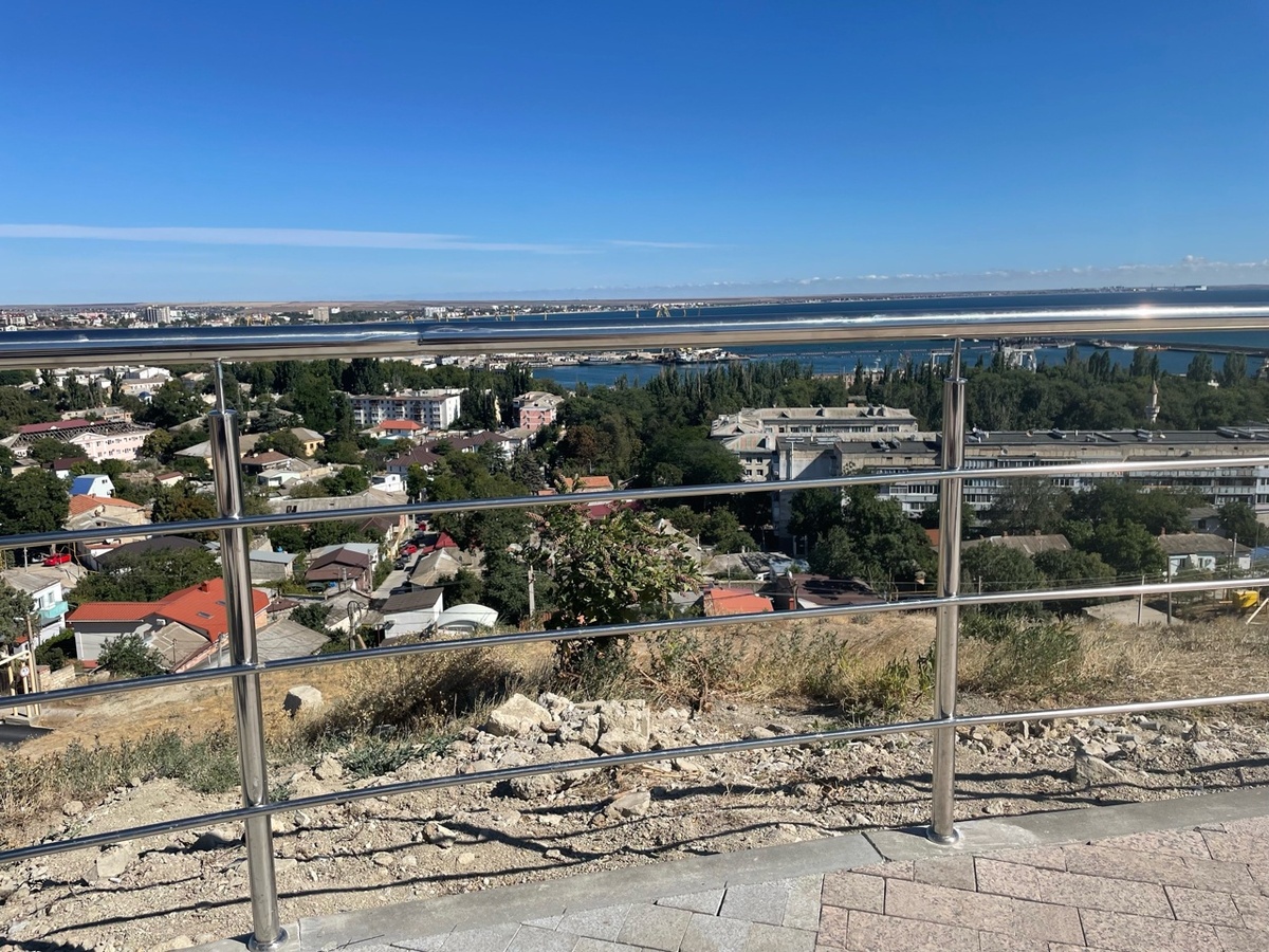 Хромированное ограждение