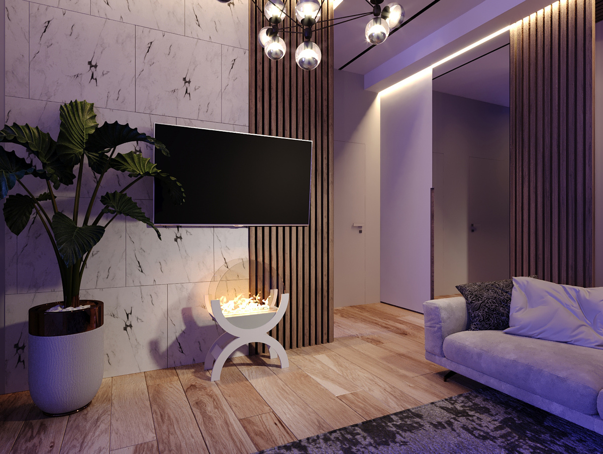 Напольный биокамин