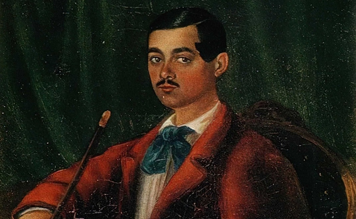 художник Николай Бестужев. Портрет Александра Бестужева-Марлинского (1828)