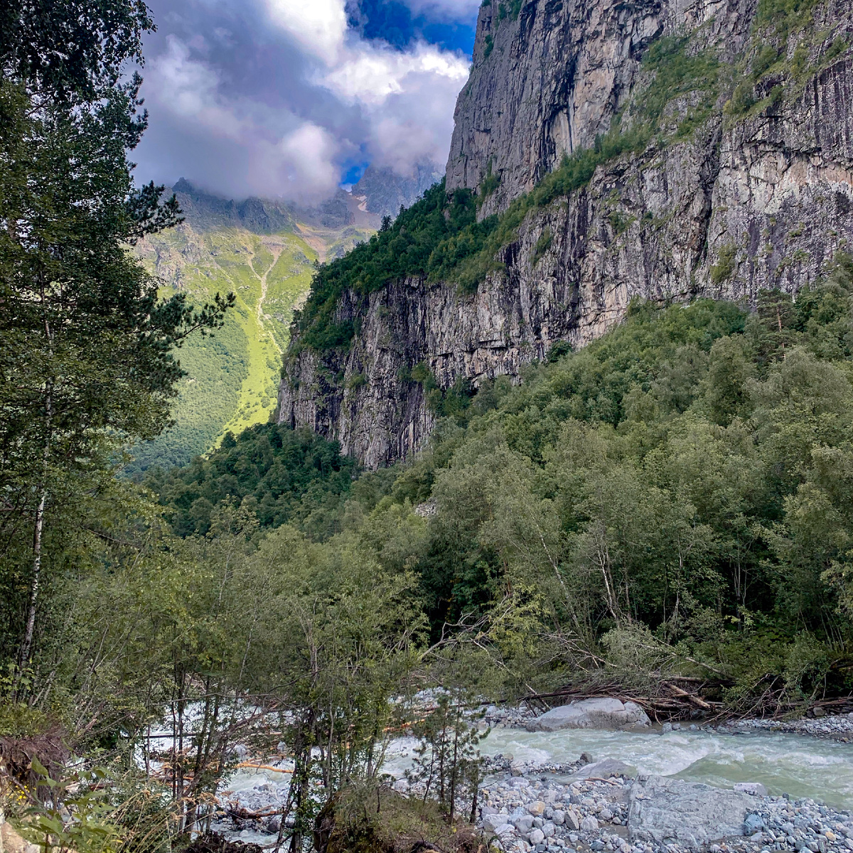 Цейское ущелье. Фото автора