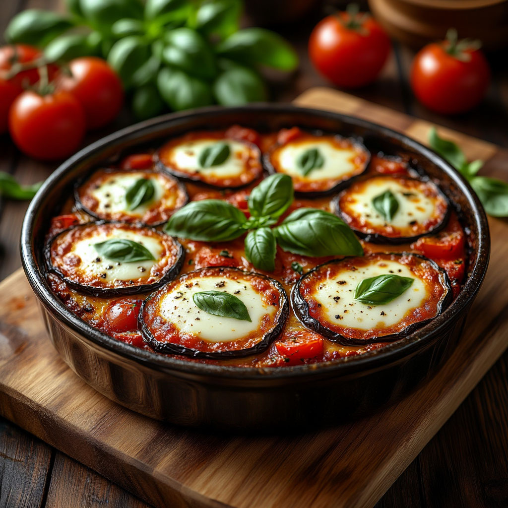 Быстрый рецепт. Баклажаны по-флорентийски.