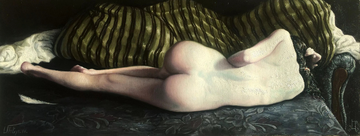 © Мгер Эвоян (Mher Evoyan). Мой сон. Холст, масло.