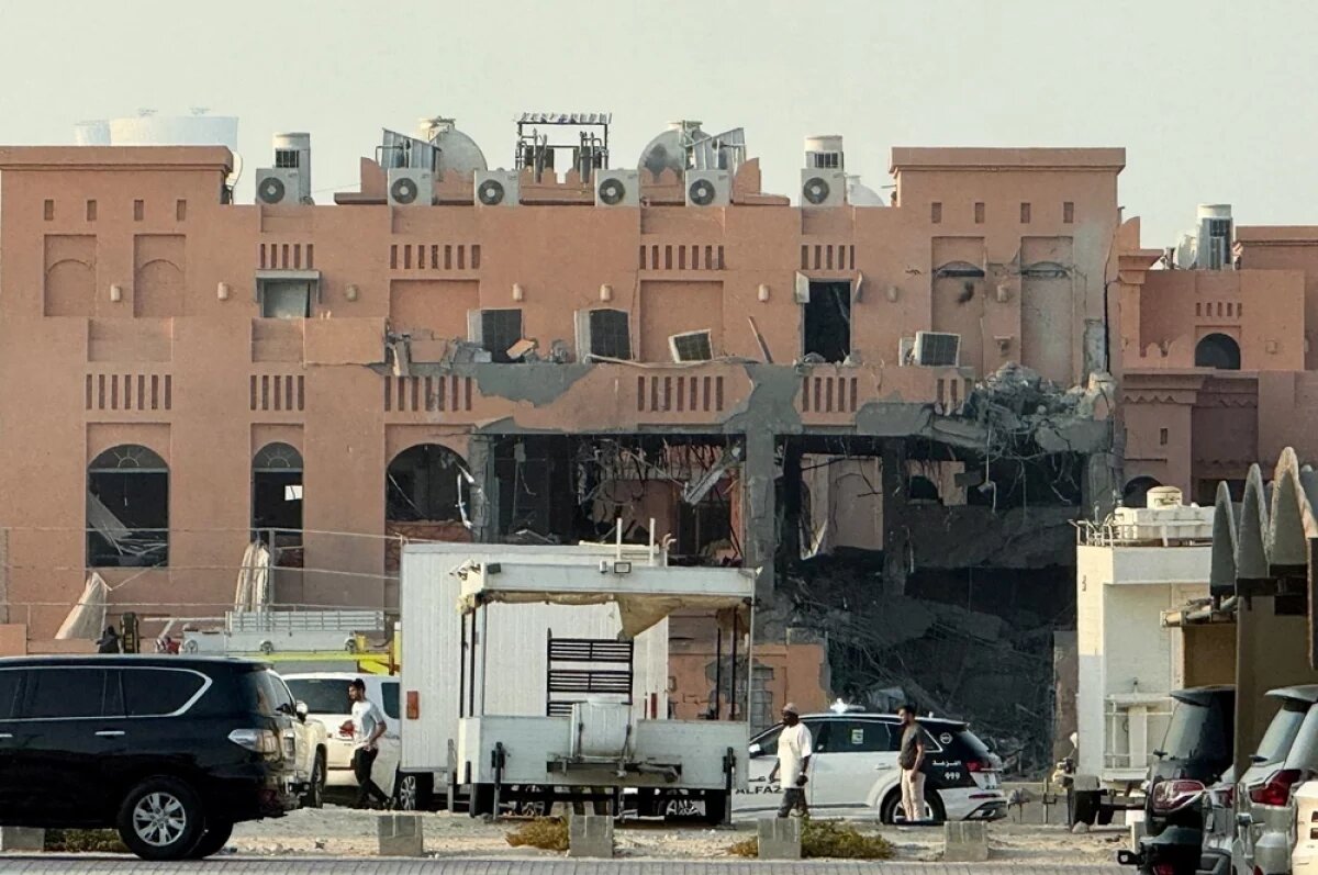    Последствия израильского удара по Дохе, столице Катара.