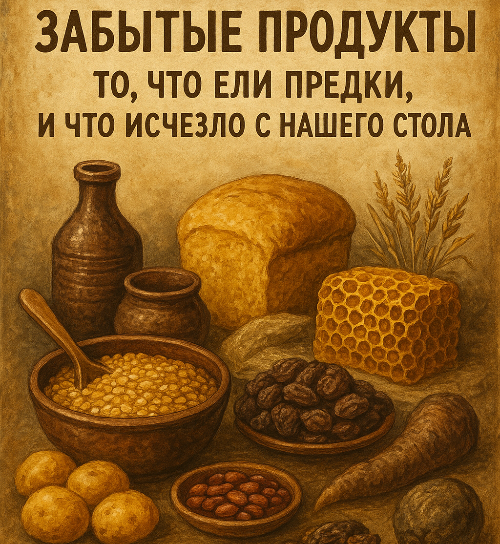 Забытые продукты: то, что ели предки, и что исчезло с нашего стола