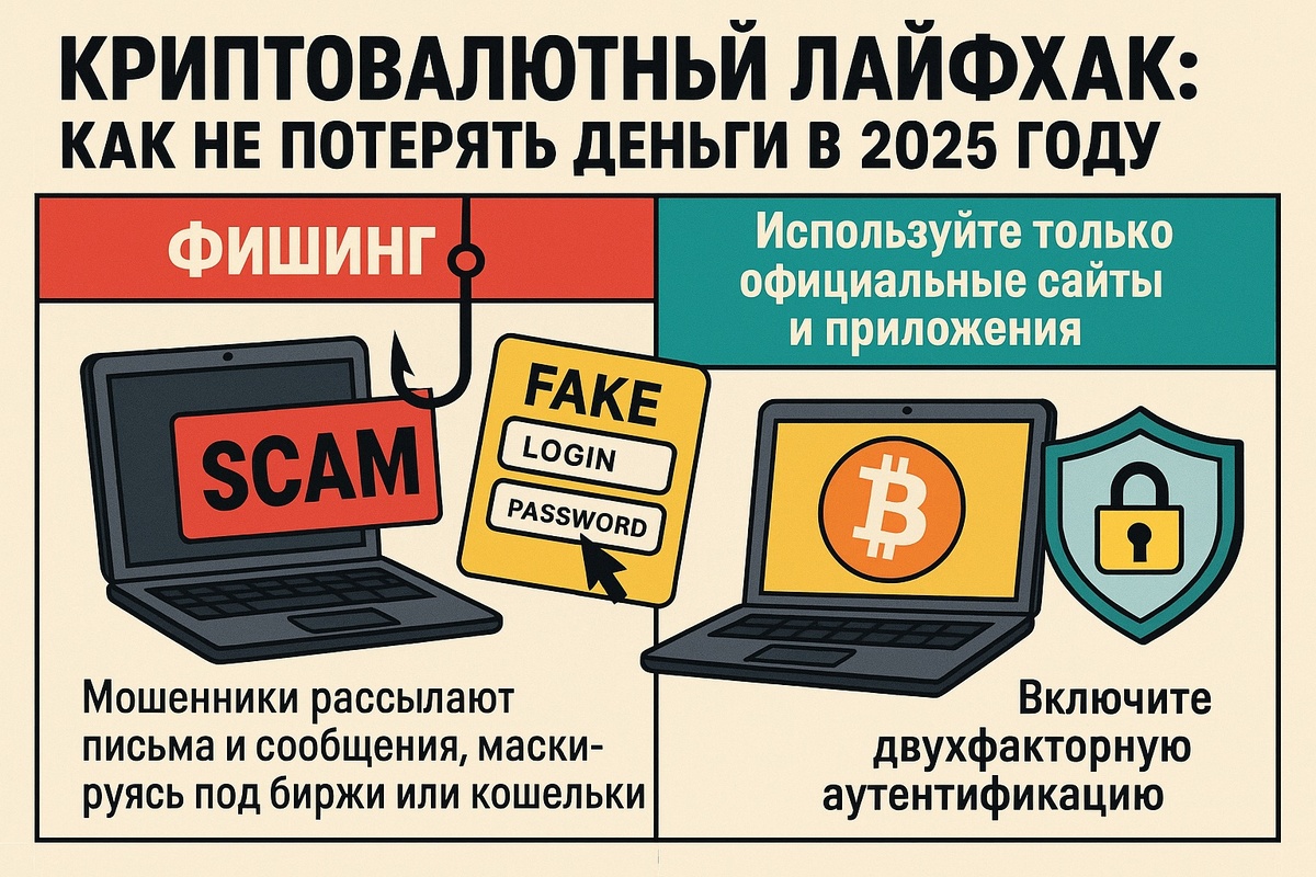Криптовалютные Лайфхаки 2025: Как Не Потерять Деньги в Эпоху Хайпа и Мошенников