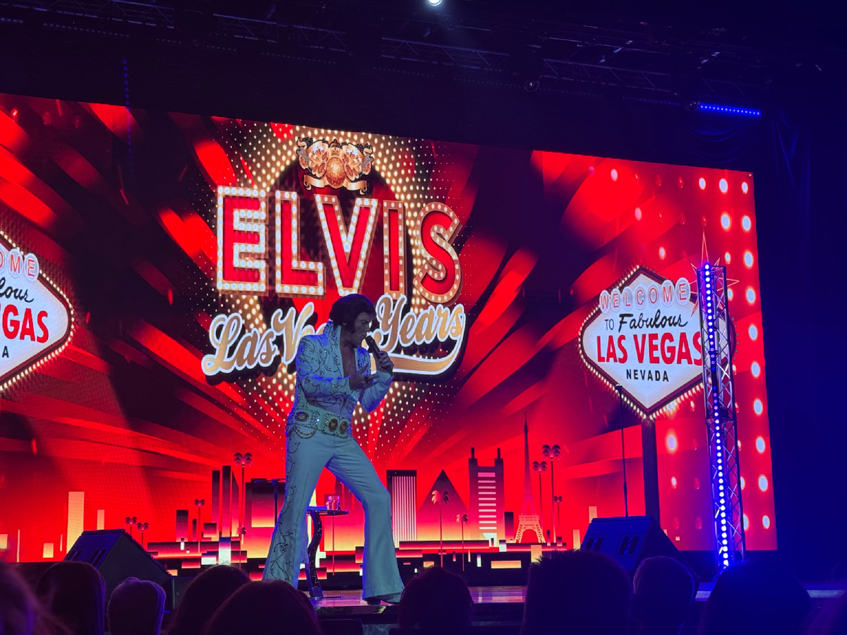 Элвис на концерте