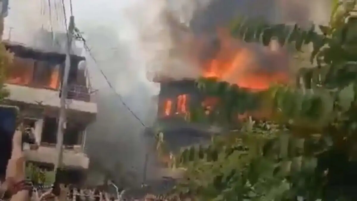    Протесты в Непале. © соцсети