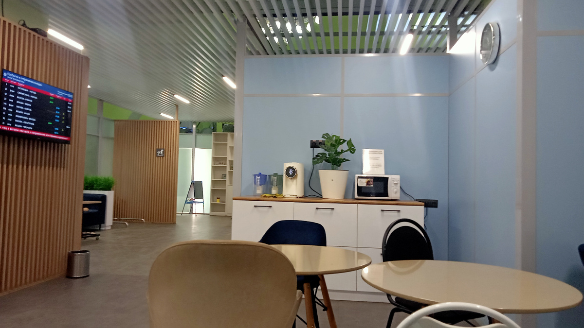 Зал ожидания для маломобильных пассажиров 