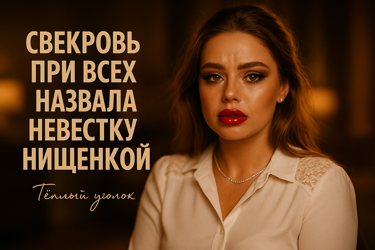 Свекровь при всех назвала невестку нищенкой с зарплатой 45 тысяч. А потом зазвонил телефон...