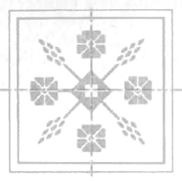 Образец узора в квадрате