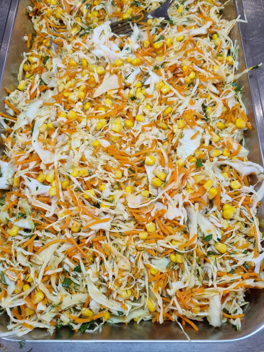 овощи в свежем и запеченом виде