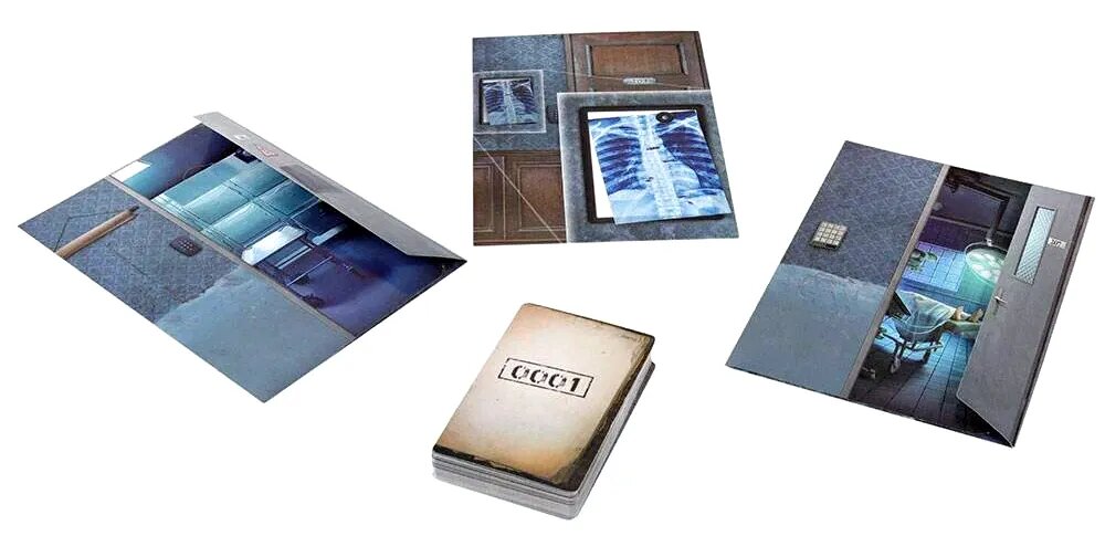 Компоненты игры "Побег из психушки"