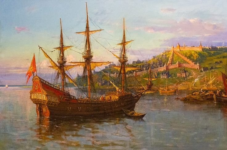 ...а это "Фредерик", построенный на 31 год раньше