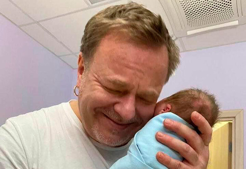     Володя был со мной на родах. / Из личного архива
