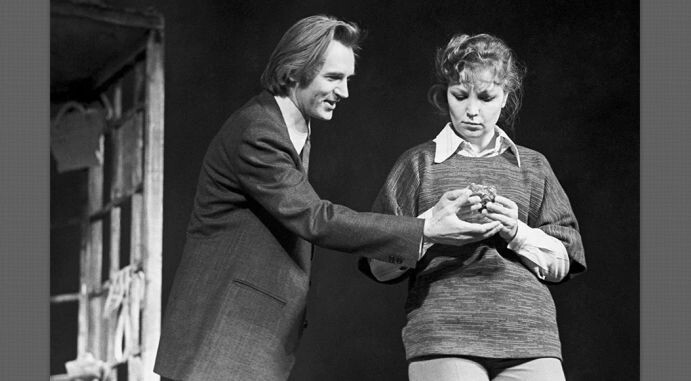 Любшин и Остроумова, спектакль "Веранда в лесу" 1978 год