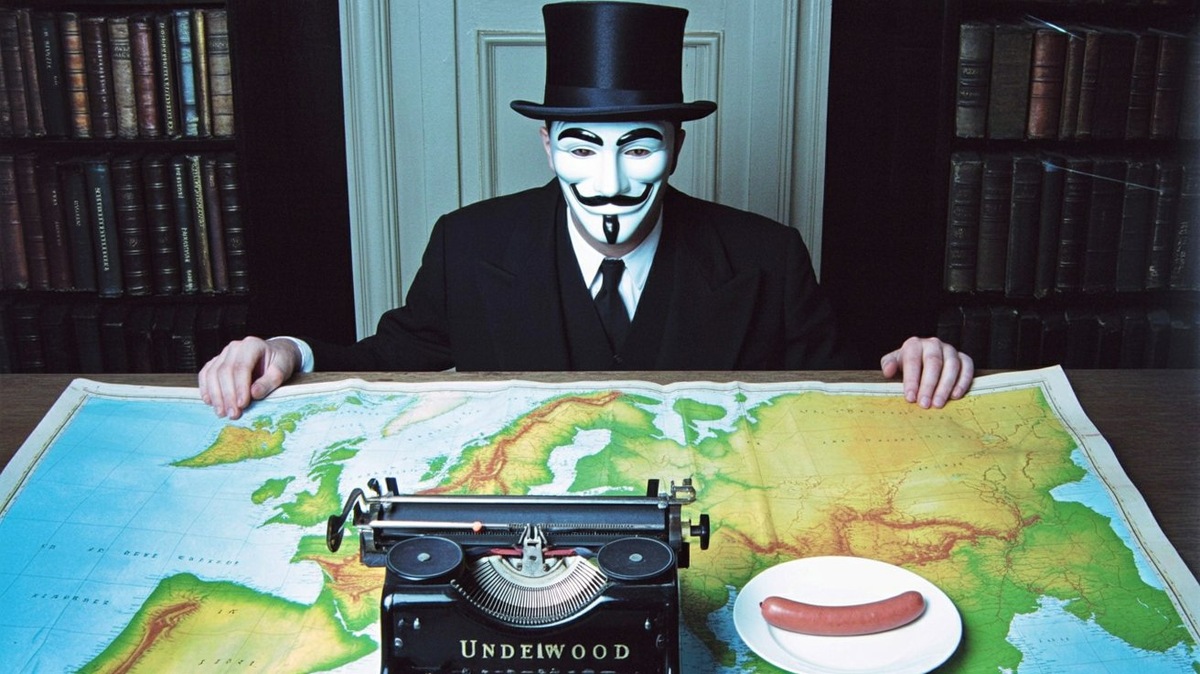 Мистер Никто смотрит на карту Европы, но по географии у него был "трояк" в школе