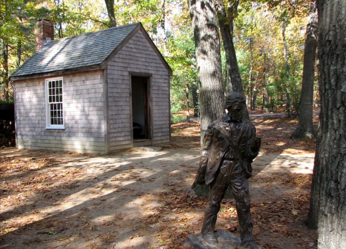 Тот самый домик в котором жил писатель 