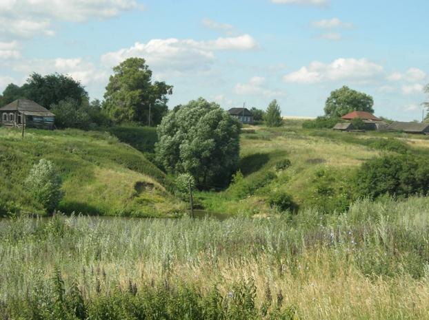 Село Чертановка Чертановской волости Сенгилеевского уезда Симбирской губернии. Около 450 дворов, около 2000 жителей. Современный вид