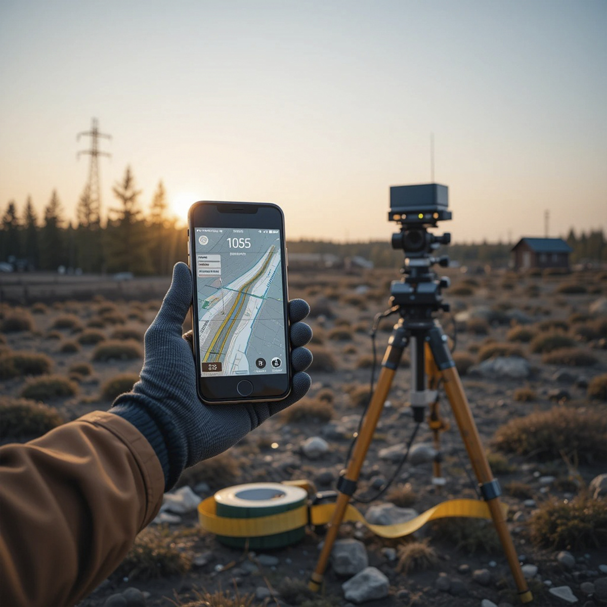 Мобильные геодезические приложения