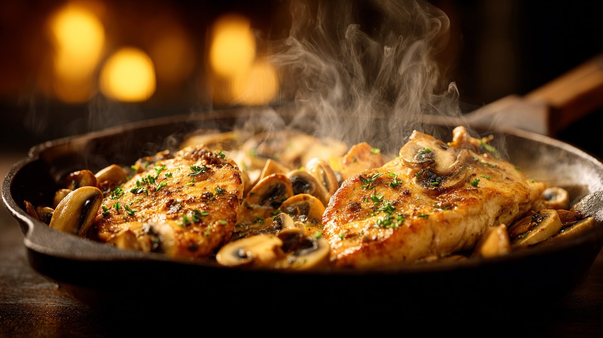 Что приготовить из филе курицы и шампиньонов