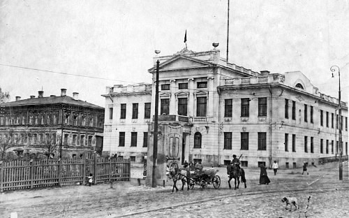 Здесь проходили заседания Самарского губисполкома. Снимок 1918 года.