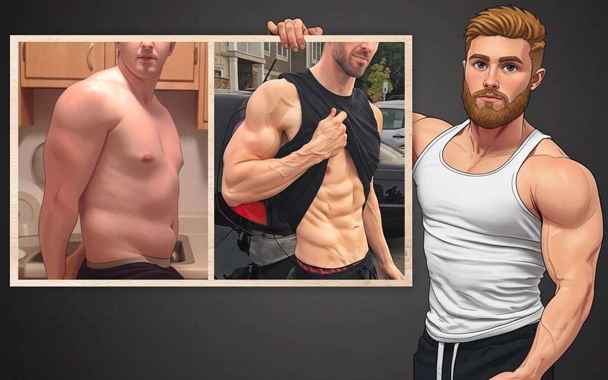 Похудение: до и после