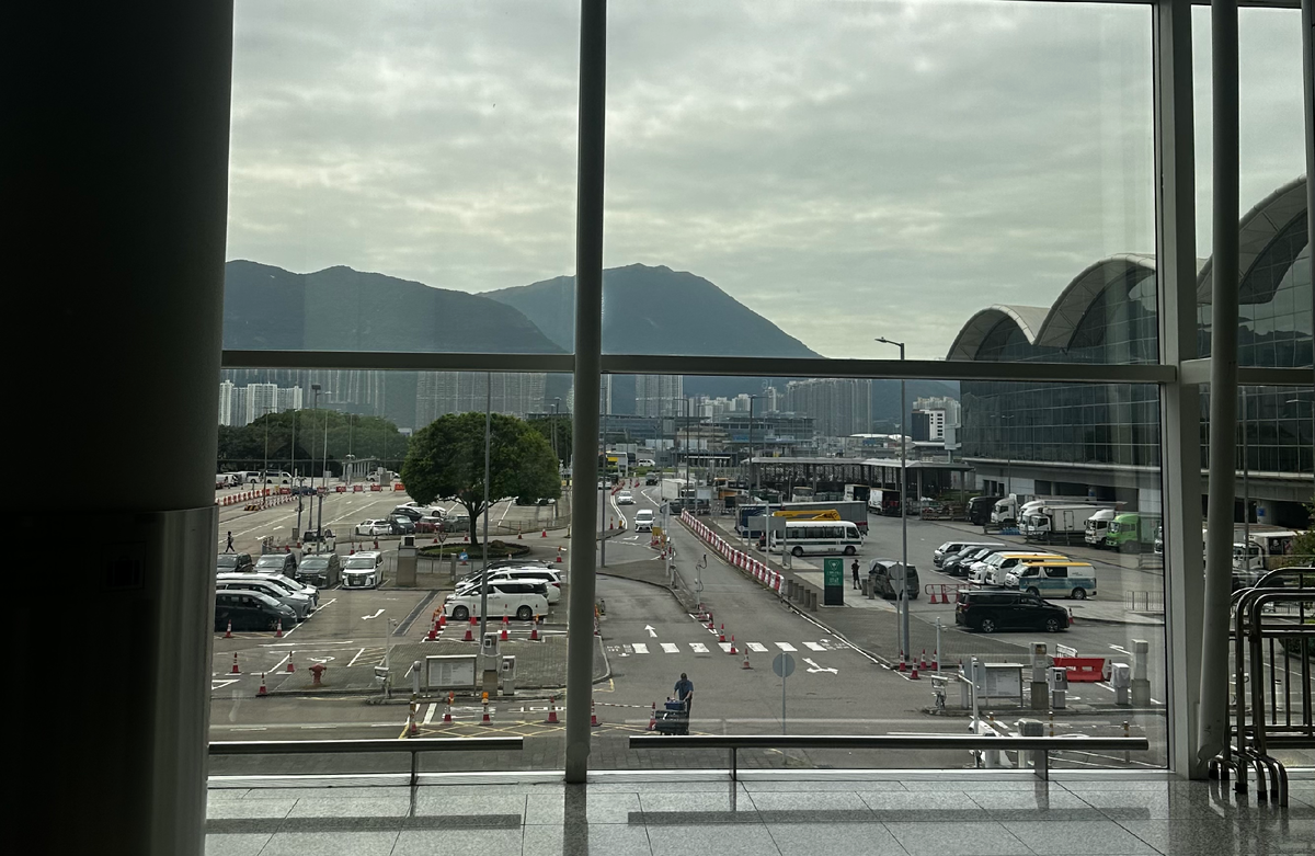 Вид из аэропорта