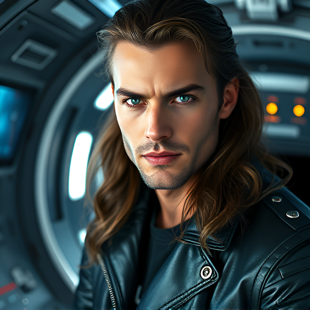 Иван - Пилот, командир орбитальной станции, россиянин.