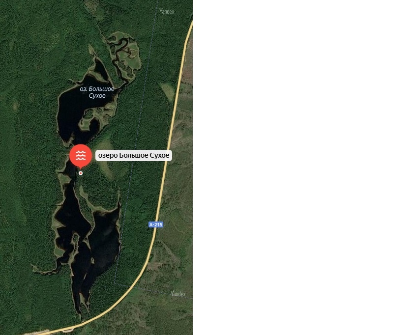 озеро Большое Сухое