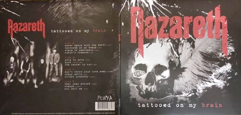 Внешняя сторона конверта альбом