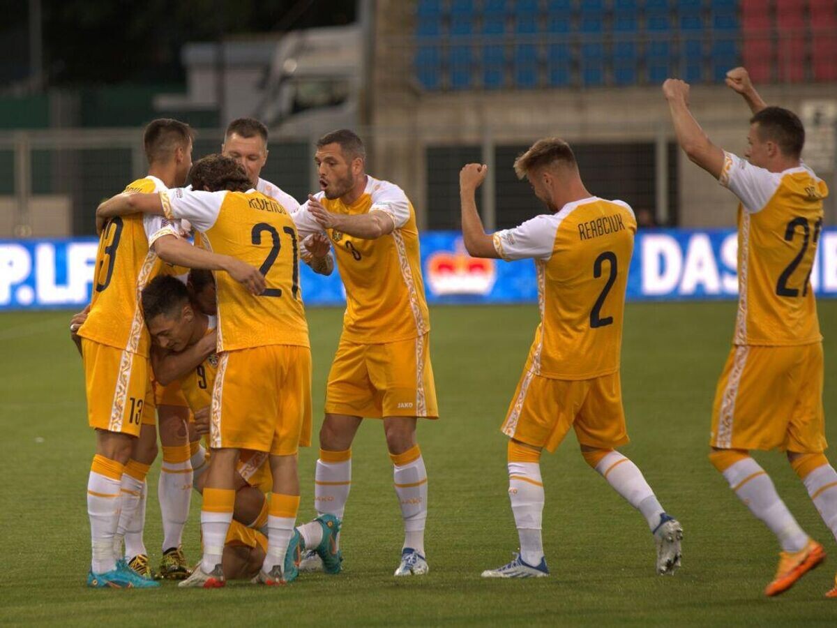    Сборная Молдавии по футболу© пресс-служба Молдавской федерации футбола