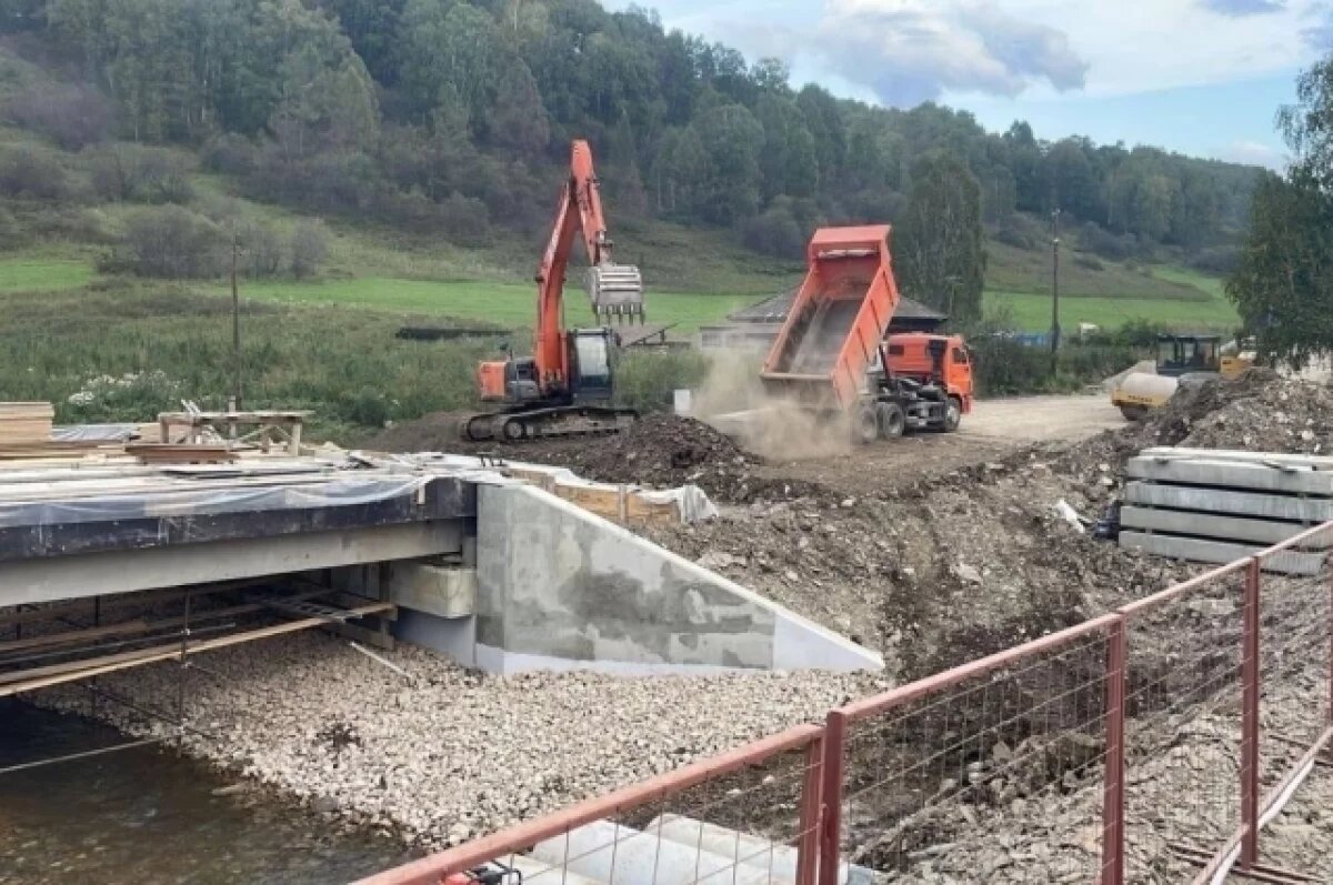    15 мостов восстановят в Алтайском крае до конца года