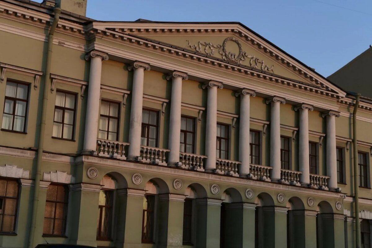 Здание Коллегии иностранных дел в Санкт-Петербурге.