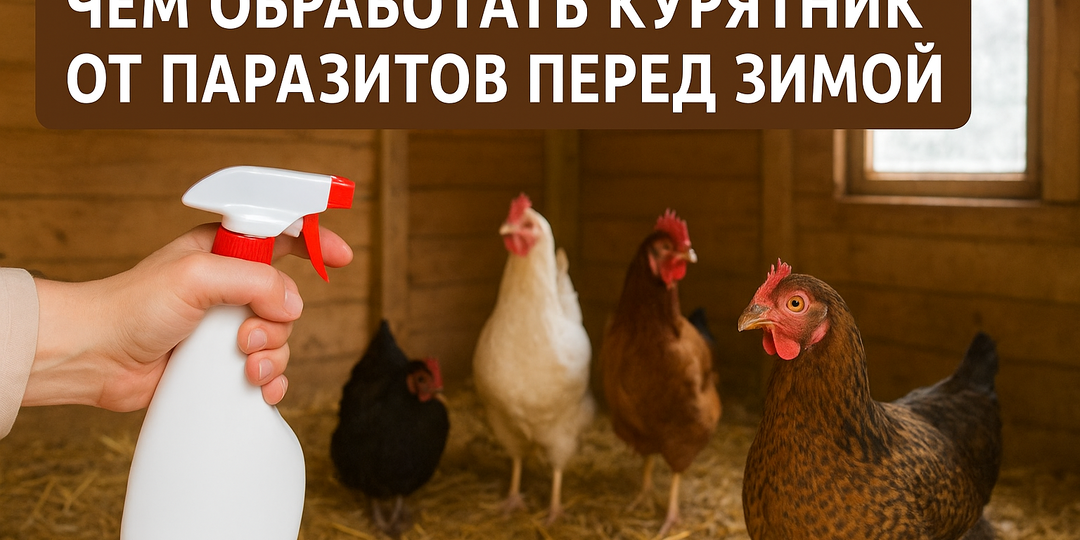 🐔 Чем обработать курятник перед зимой